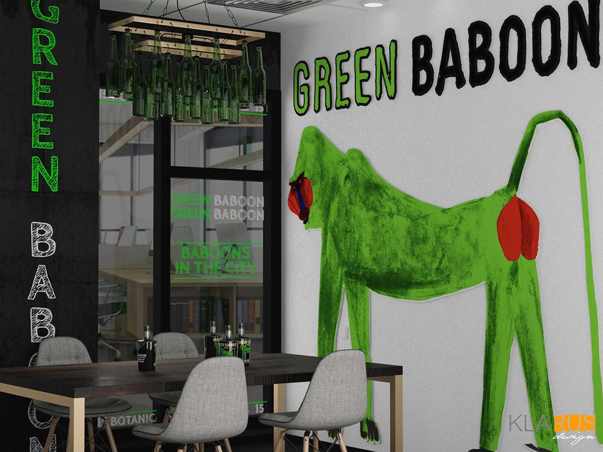 Интерьер переговорной Green Badoon