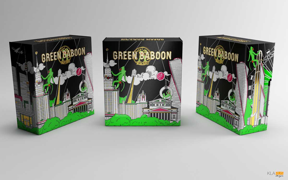 Welcome pack для Green Baboon 5