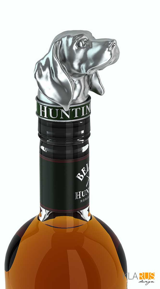 Гейзер на бутылку для бренда Beluga Hunting 3