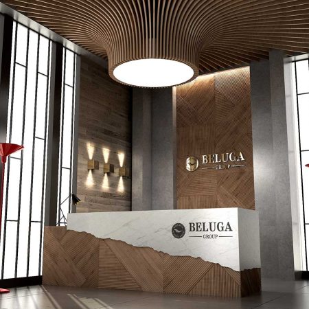 Концепт крупного стенда для Beluga Group 2