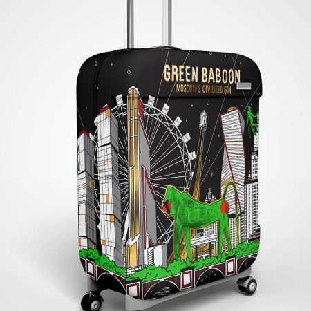Чехол на чемодан для бренда Green Baboon 4